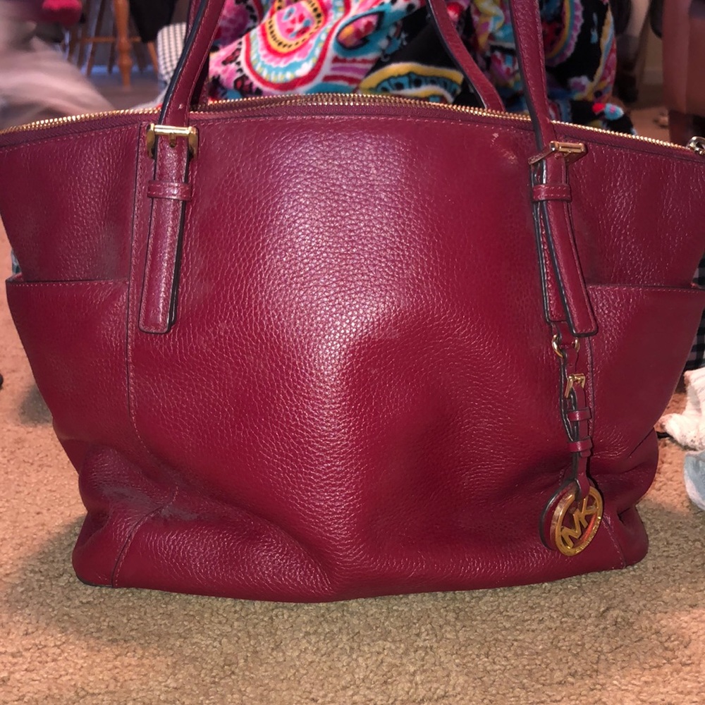 Michael Kors Red Medium Size Purse